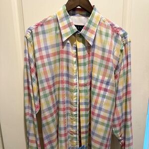 MINE   London-Milan-New York long-sleeve casual shirt